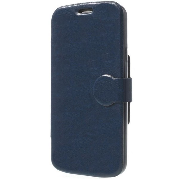 Atverčiamas dėklas - tamsiai mėlynas (Galaxy S4)