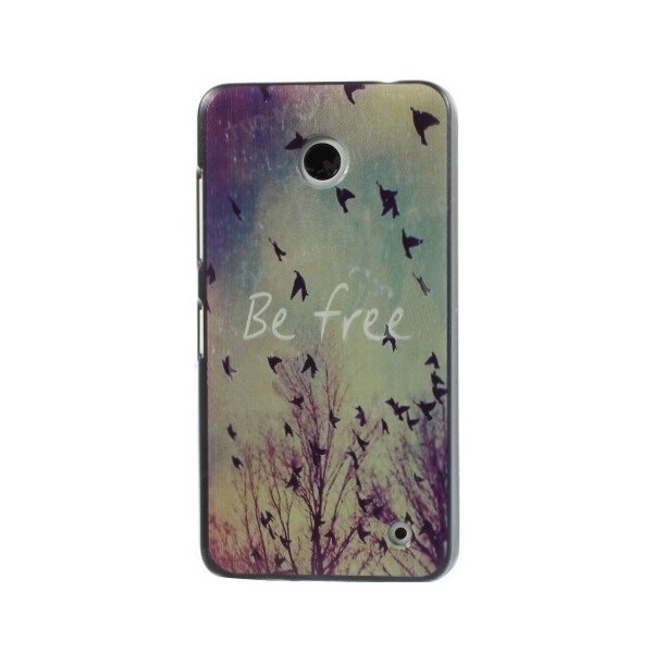 „Be Free“ plastikinis dėklas - spalvotas (Lumia 630 / 635)