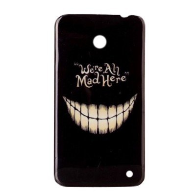 Nokia Lumia 635 (Nokia Lumia 630) Mad plastikinis juodas dėklas - nugarėlė / Priedai.lt