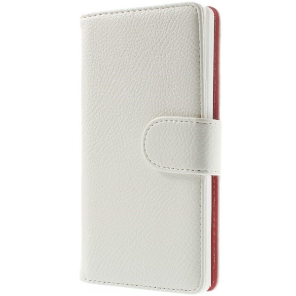 „Litchi“ atvēramais maciņš - balts (G Flex)