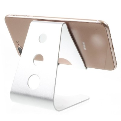 Mini Mount universalus sidabrinis planšetės / telefono laikiklis, stovas / Priedai.LT