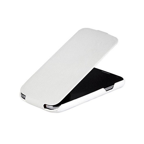 Vertikaliai atverčiamas dėklas - baltas (Galaxy S3)