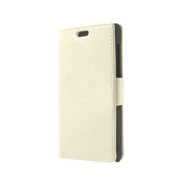 „Crazy Horse“ atvēramais futrālis - balts (Ascend P7 Mini)