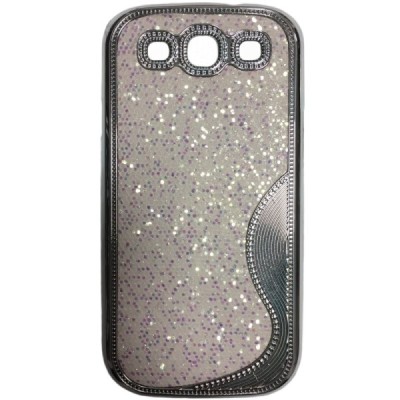 Samsung Galaxy S3 (i9300) „Shining“ elegantiškas raštuotas dėklas su sidabriniais apvadais / Priedai.lt