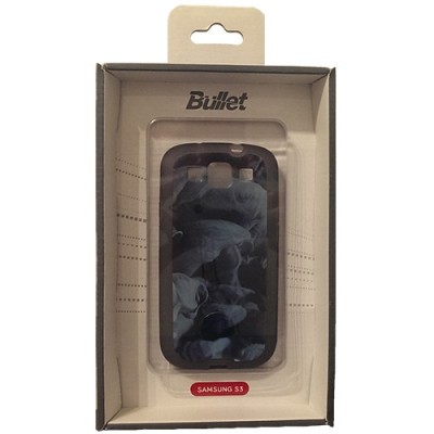 „Bullet“ Samsung Galaxy S3 i9300 kieto silikono TPU dėklas - Blue Smoke (mėlynas dūmas) / Priedai.lt