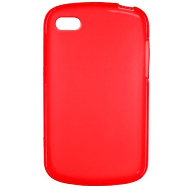 Cieta silikona futrālis - sarkans (Q10)