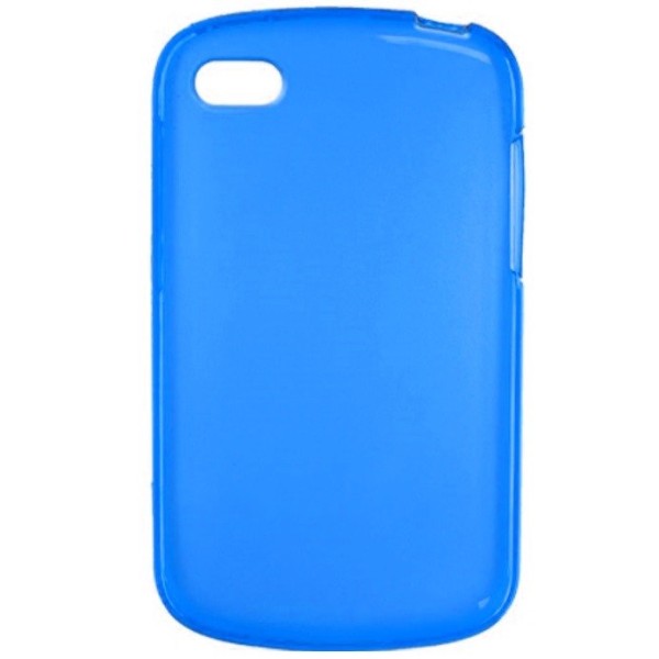 Kieto silikono dėklas - mėlynas (Q10)