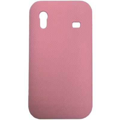 Rožinis plastikinis Samsung Galaxy Ace (S5830) dėklas (dėkliukas) / Priedai.lt