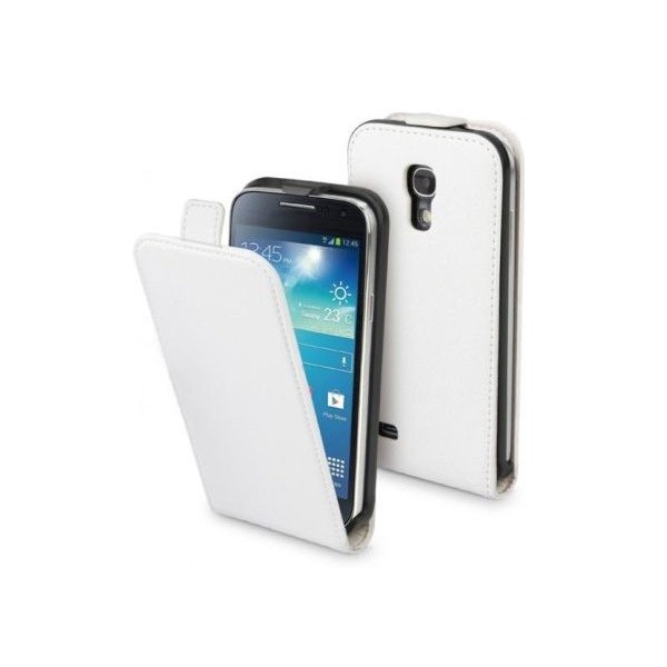 Klasikinis atverčiamas dėklas - baltas (Galaxy S4 mini)