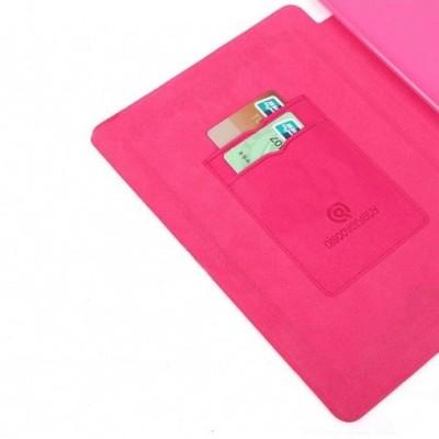 „DiscoveryBuy“ Apple iPad Air rožinis odinis dėklas / Priedai.lt