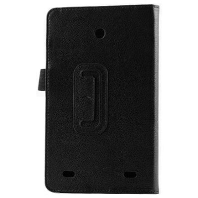 LG G Pad 8.0 LTE V490 (V480) atverčiamas Litchi juodas odinis dėklas - knygutė / Priedai.lt