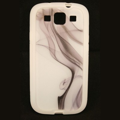 „Bullet“ Samsung Galaxy S3 i9300 kieto silikono TPU dėklas - Black Smoke (Juodas Dūmas) / Priedai.lt