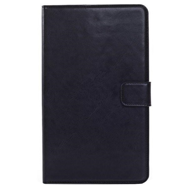 „Crazy Horse“ atvēramais maciņš - melns (Galaxy Tab S 8.4)