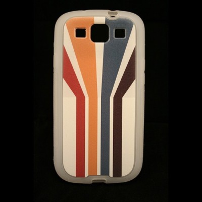 „Bullet“ Samsung Galaxy S3 i9300 kieto silikono TPU dėklas - Striped (Dryžuotas) / Priedai.lt