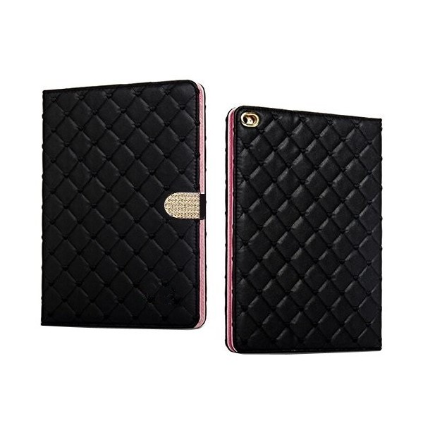 „Glam“ atvēramais futrālis - melns (iPad Mini 1 / 2 / 3)