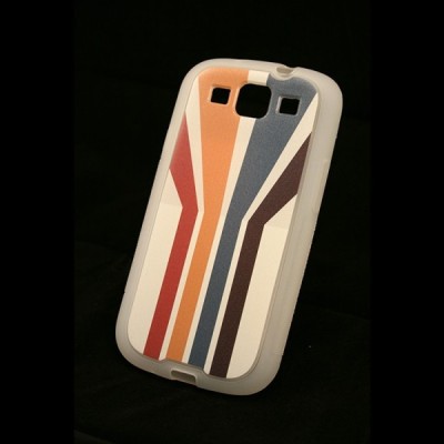 „Bullet“ Samsung Galaxy S3 i9300 kieto silikono TPU dėklas - Striped (Dryžuotas) / Priedai.lt