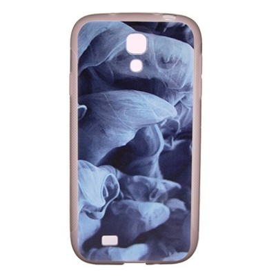 „Bullet“ Samsung Galaxy S4 i9505, i9500 kieto silikono TPU dėklas - Blue Smoke (mėlynas dūmas) / Priedai.lt