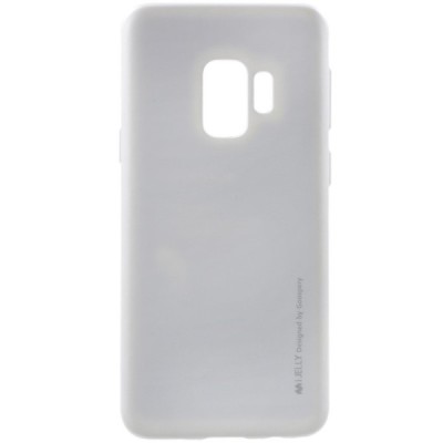 Samsung Galaxy S9 (G960) Mercury sudrabs cieta silikona (TPU) apvalks / vacins.lv