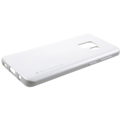 Samsung Galaxy S9 (G960) Mercury sidabrinis kieto silikono tpu dėklas - nugarėlė / Priedai.lt