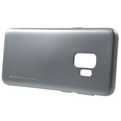 Samsung Galaxy S9 (G960) Mercury pelēks cieta silikona (TPU) apvalks / Vacins.lv