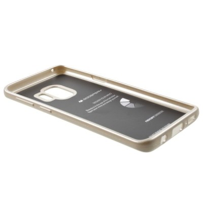 Samsung Galaxy S9 (G960) Mercury auksinis kieto silikono tpu dėklas - nugarėlė / Priedai.lt