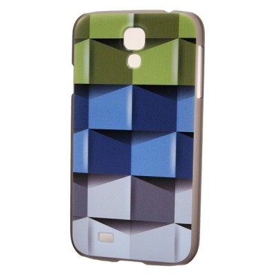 „Bullet“ Samsung Galaxy S4 i9505, i9500 kieto silikono TPU dėklas - Cubes (kubai) / Priedai.lt