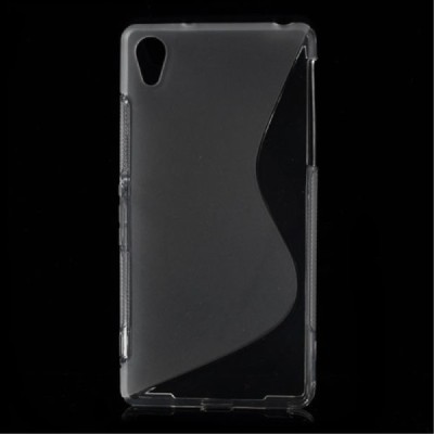 Sony Xperia Z2 (D6503, D6502, D6543) „S-Line“ kieto silikono TPU skaidrus dėklas - nugarėlė / Priedai.lt
