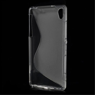 Sony Xperia Z2 (D6503, D6502, D6543) „S-Line“ kieto silikono TPU skaidrus dėklas - nugarėlė / Priedai.lt