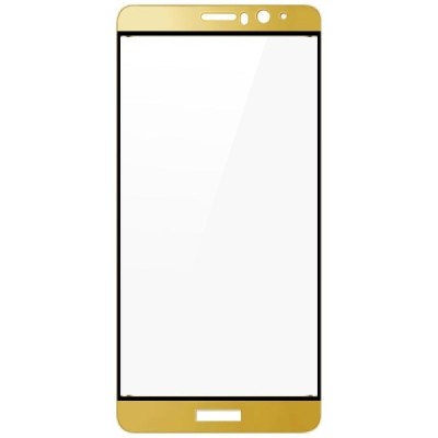 Huawei Mate 9 „3D Rewan“ 9H Tempered Glass sustiprintos apsaugos auksinis pilnai dengiantis apsauginis ekrano stiklas 0,26 mm / 