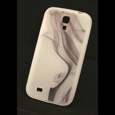 Bullet Samsung Galaxy S4 i9505, i9500 cieta silikona apvalks - Black Smoke (Melns Dūms) / Vacins.lv