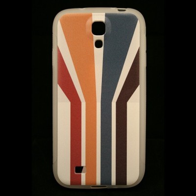 „Bullet“ Samsung Galaxy S4 i9505 kieto silikono TPU dėklas - Striped (Dryžuotas) / Priedai.lt