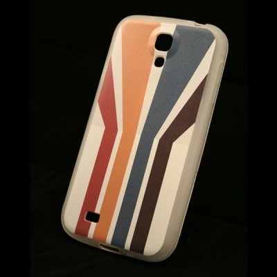 „Bullet“ Samsung Galaxy S4 i9505 kieto silikono TPU dėklas - Striped (Dryžuotas) / Priedai.lt