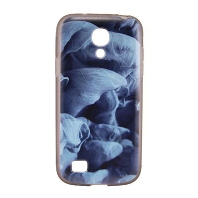 „Bullet“ Samsung Galaxy S4 mini i9195, i9190 kieto silikono TPU dėklas - Blue Smoke (mėlynas dūmas) / Priedai.lt