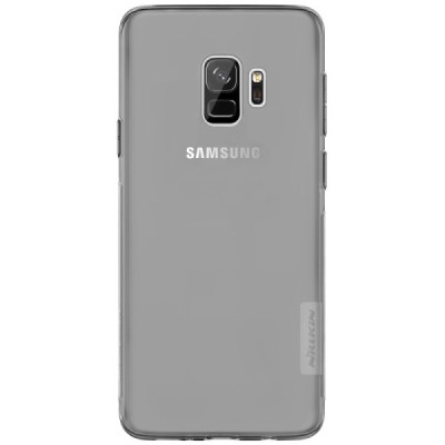 Samsung Galaxy S9 (G960) Nillkin Nature plonas skaidrus (permatomas) silikoninis TPU pilkasdėklas / Priedai.lt