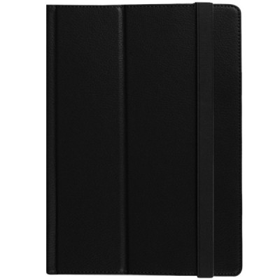 Lenovo IdeaTab MIIX 320 10.1 Litchi atvēramais melns maciņš / Vacins.lv