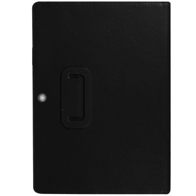 Lenovo IdeaTab MIIX 320 10.1 Litchi atvēramais melns maciņš / Vacins.lv