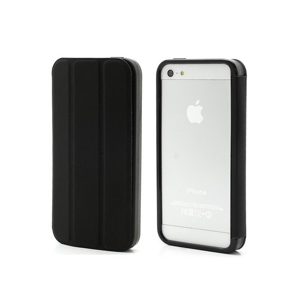 Atverčiamas rėmelis (bamperis) - juodas (iPhone 5 / 5S / SE 2016)