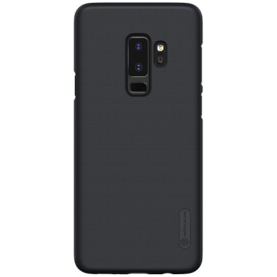 Samsung Galaxy S9+ (G965) Nillkin Frosted Shield juodas plastikinis dėklas / Priedai.lt
