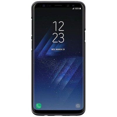 Samsung Galaxy S9+ (G965) Nillkin Frosted Shield juodas plastikinis dėklas / Priedai.lt