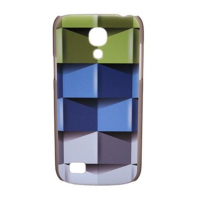 „Bullet“ Samsung Galaxy S4 mini i9195 kieto silikono TPU dėklas - Cubes (kubai) / Priedai.lt