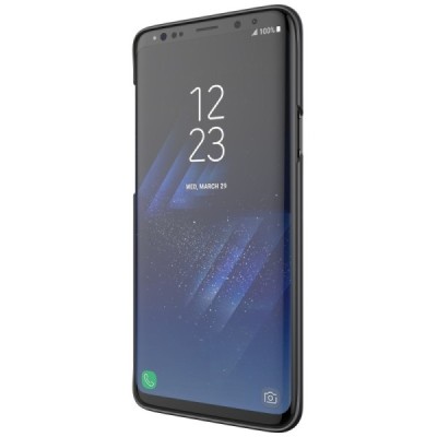 Samsung Galaxy S9+ (G965) Nillkin Frosted Shield juodas plastikinis dėklas / Priedai.lt