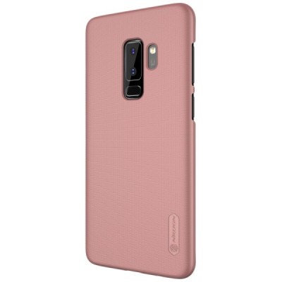 Samsung Galaxy S9+ (G965) Nillkin Frosted Shield rozs plastmasas apvalks + ekrāna aizsargplēve / Vacins.lv