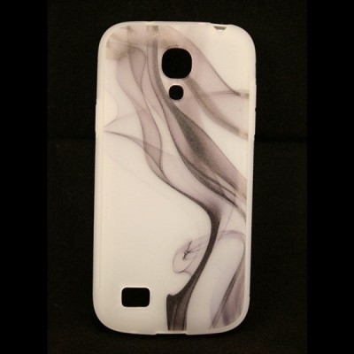 „Bullet“ Samsung Galaxy S4 mini i9195 kieto silikono TPU dėklas - Black Smoke (Juodas Dūmas) / Priedai.lt