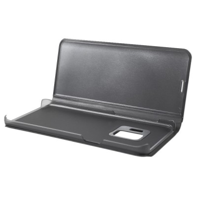 Samsung Galaxy S9 (G960) plastikinis atverčiamas juodas dėklas / Priedai.lt