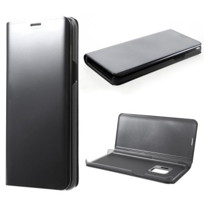 Samsung Galaxy S9 (G960) plastikinis atverčiamas juodas dėklas / Priedai.lt