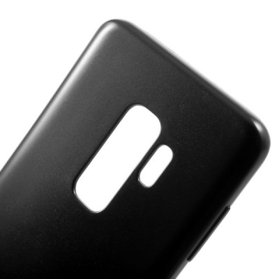 Samsung Galaxy S9+ (G965) Mercury juodas kieto silikono tpu dėklas - nugarėlė / Priedai.lt