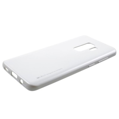 Samsung Galaxy S9+ (G965) Mercury sudrabs cieta silikona (TPU) apvalks / vacins.lv