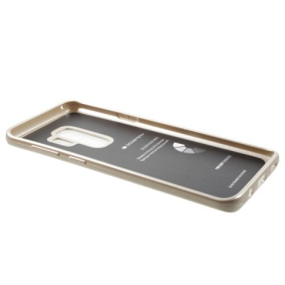 Samsung Galaxy S9+ (G965) Mercury auksinis kieto silikono tpu dėklas - nugarėlė / Priedai.lt