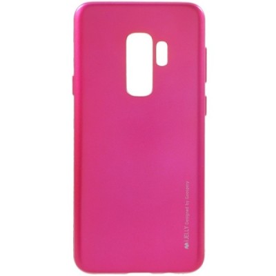 Samsung Galaxy S9+ (G965) Mercury tumši rozs cieta silikona (TPU) apvalks / vacins.lv