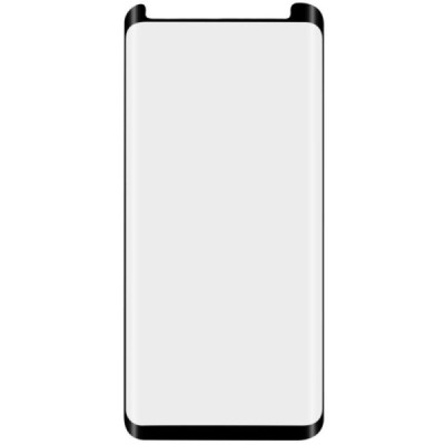 Samsung Galaxy S9+ (G965) „Hat-Prince“ 9H Tempered Glass sustiprintos apsaugos juodas pilnai dengiantis apsauginis ekrano stikla